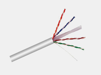 Class 6 4 pairs of unshielded twisted pair wires